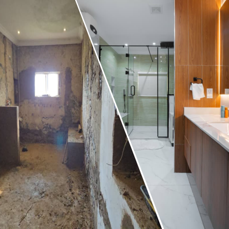 Surgical Luxury Remodeling Construction Phase Split Frame